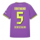 Borussia Dortmund Ramy Bensebaini #5 Replike Rezervni Dres 2026-27 Kratak Rukav